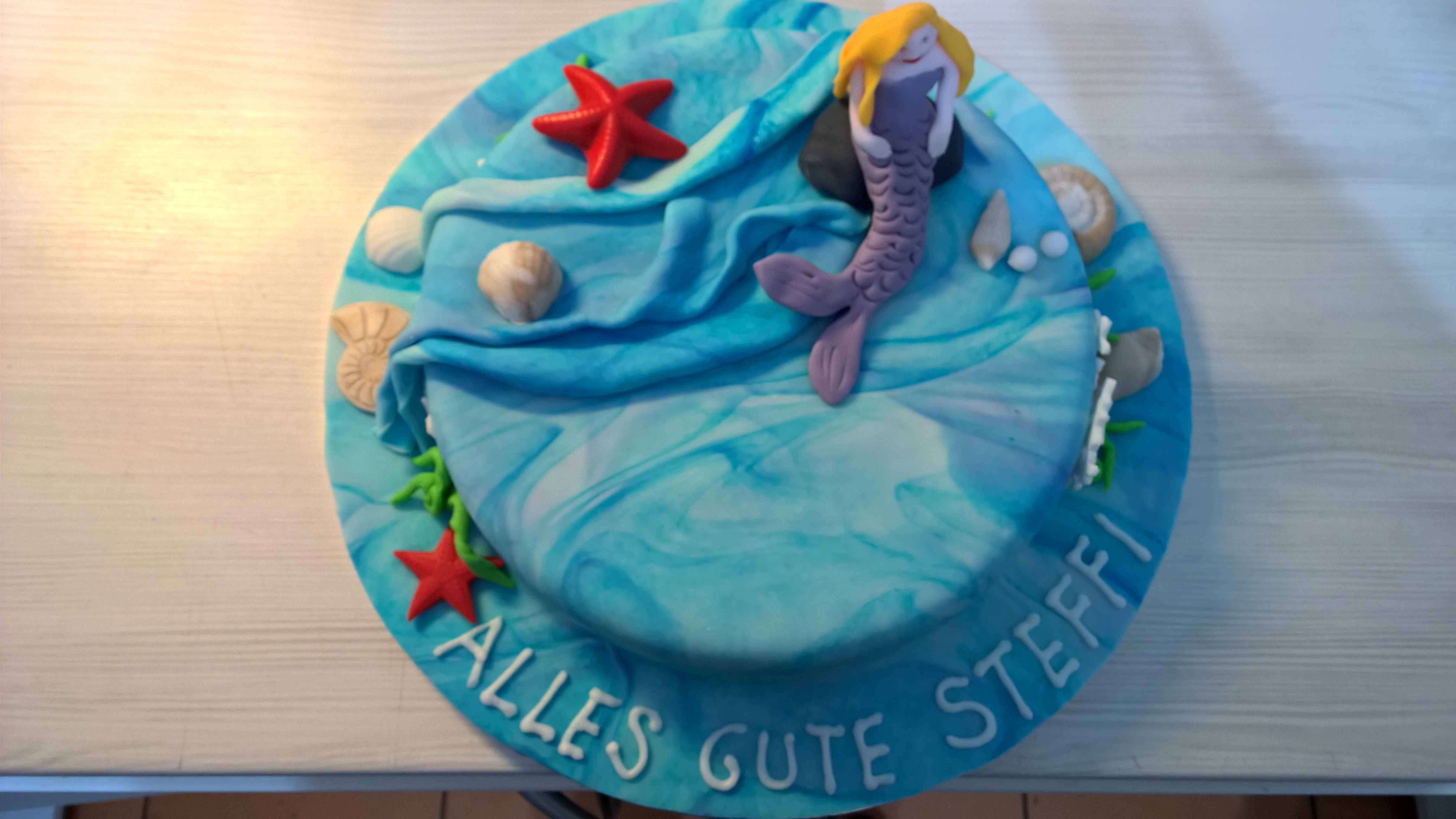 Meerjungfrau Torte